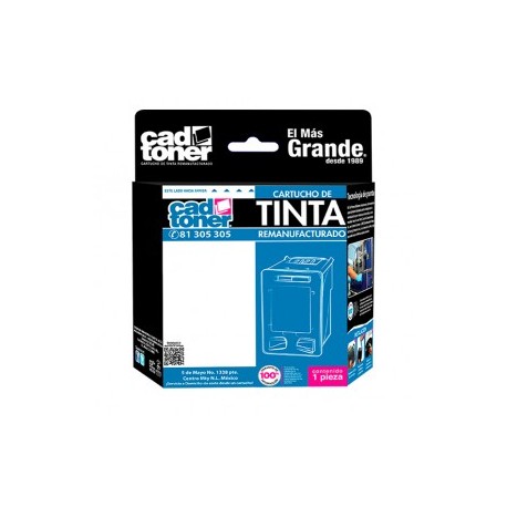 Cartucho de Tinta 675 (CN690AL) Negro Remanufacturado marca Cad Toner a intercambio para 600 páginas.